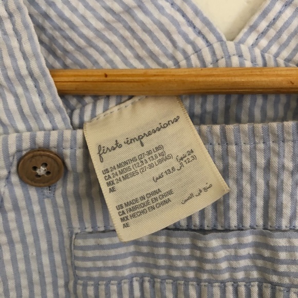 First Impressions Cotton Overalls - Picture 8 of 10